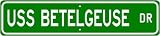 USS BETELGEUSE AK 360 Street Sign - Navy Ship Gift Sail