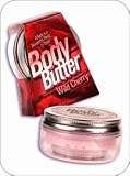 Body Butter Flavored Cream Wild Cherry 4 oz Jar