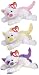 Ty Beanie Babies Saffron Violetta Pinkerton the Kittens