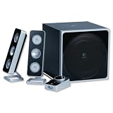 Logitech Z-4 Speakers 2.1 with Subwoofer and Wired Remote 35Hz-20kHz 40 Watt Ref 970175-0120