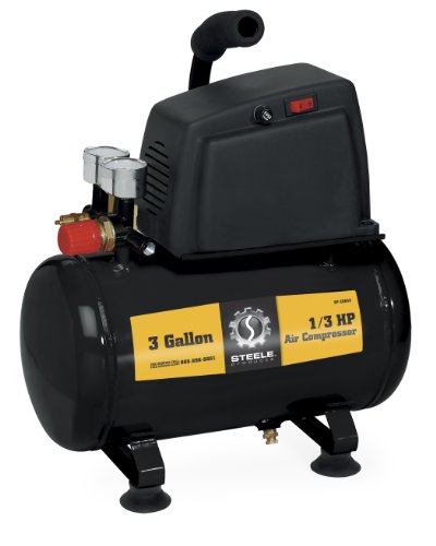 Steele Products SP-CE043 3 Gallon Oil-less Air Compressor