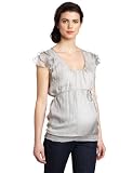 Ripe Maternity Women's Silk Frill Top