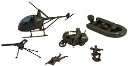 Classic Armour Combat Series Playset: Land, Air and Sea