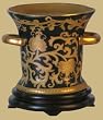 Simple Elegant Unique Anniversary Gift Ideas - 7" Fine Oriental Porcelain Decorative Planter / Flower Vase Pot