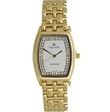 Oskar Emil Montrose Gold Crystal Set Ladie's Dress Watch