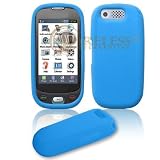 41V4PUCzfJL. SL160  Samsung Highlight T749 Premium Trans. Light Blue Silicon Skin Case