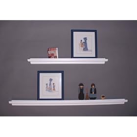<b>Floating Shelf 48", White</b>