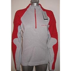 Falke Pullover BJ�RN Herren silbergrau/rot