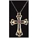 Imperial Jeweled Cross Necklace