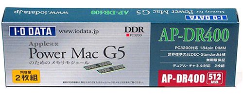 I-O DATA �������ۏ� Apple�f�X�N�g�b�v�p AP-DR400-512MX2