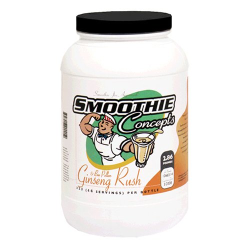 Soothie Concepts Ginseng Rush & Bee Pollen, 325-Servings, 48 Ounces by Smoothie Concepts