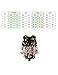 Persun Women Limited Black Floral Print Romper Playsuit With Long Flare Sleeves