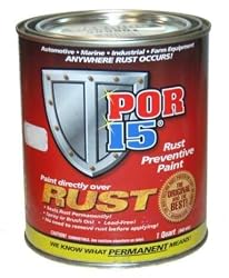 POR 15 Rust Preventive Paint - Silver - Quart POR15
