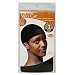 STOCKING WIG CAP BLACK (2 PACK)