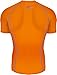 New 131 Orange Skin Tights Compression Base Layer Short Sleeve Mens T Shirt