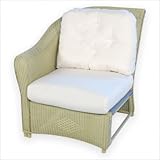 IMAGE OF Reflections Right Arm Lounge Finish: Chocolate, Fabric: Sailcloth Shore