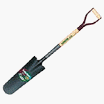 4-3/4X16IN ROUND DRAIN SPADE