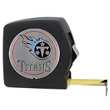 Tennessee Titans NFL 25' Black Tape Measure