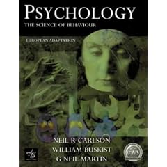 Psychology: the Science of Behaviour (European Adaptation)