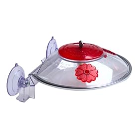 Droll Yankees WH Window Hummingbird Feeder