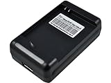 Smart Universal Battery Charger with USB Output and Car Charger Fits Samsun ....