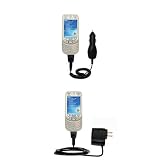 Essential Kit for the Audiovox PPC 6601 - includes Car and Wall Charger with Rapid Charge Technology - Gomadic Brand w/ TipExchange Technology
