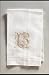 Set of 6 Meandering Vines Embroidered Guest Towel - B