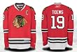 Youth Chicago Blackhawks #19 Jonathan Toews Team Premier Jersey