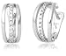Miore Ohrringe 18Ct/750 Weissgold mit 34 Brillanten zus.ca.0,20Ct M0341PW