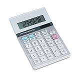 Sharp El-330mb Handheld Calculator Eight-Digit Lcd Sleek Glass Top Design M ....