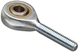 41V4e%2BREqWL. SL160  RBC Heim Bearings HFL6 0.3750 Bore, .3750 24 Threads, Left Hand Thread, Female Rod End Bearing, 4 Piece Metal To Metal