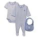 Just One Year Beginning of Joy Layette 3-pc. Set - Blue (0-3 mos.)