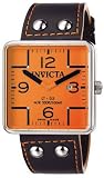 Invicta Men's Russian Diver LT-53 Black Leather Watch #4304