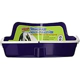 Ware Plastic Scatterless Lock-N-Litter Bigger Pet Pan, Jumbo, Colors May Vary