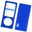 Apple iPod Nano 5 (5th Generation) Silicone Skin Case Rubber Cover Blue