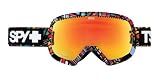 Spy Optic Platoon Large Goggle (Spy + TSL Push, Bronze with Red Spectra (Persimmon))