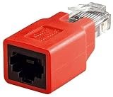 Produkt-Bild: Crossover-Adapter UTP Netzwerk RJ-45 Cat.5e