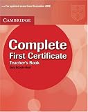 Complete First Certificate: Teacher s Book (Complete)