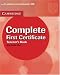 Complete First Certificate Teacher's Book (Complete)