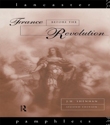 France Before the Revolution (Lancaster Pamphlets)