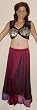 Burgundy Long Fringe Belt