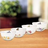Lenox Butterfly Meadow Basket Dessert Bowls, Set of 4
