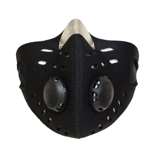 WOLFBIKE Anti-Pollution City Cycling Mask Mouth-Muffle Dust Mask Sports Face Mask - Black 1