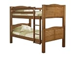 Linon Shutter Twin-Size Bunk Bed