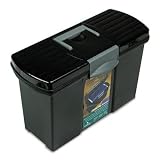 Rubbermaid 39346 Letter, Legal Adjustable Hanging File Keeper, Black