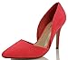 Breckelle's Women's Mavis Pointed Toe Single Soles Pump 4