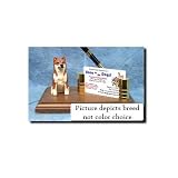 Shiba Inu (Black) Desk Set