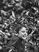 Boy Ducking the Falling Leaves, Enduring a Shower Which He Had Tossed Into the Air Ph...