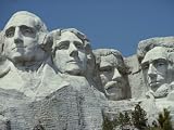 A Close View of Mount Rushmore Photographic Poster Print by Paul Damien, 36x48
