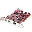 1394b + GigaLAN Combo PCI Controller Card